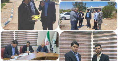 امضای تفاهم نامه همکاری دانشگاه علوم و فنون دریایی خرمشهر و شهرداری خرمشهر